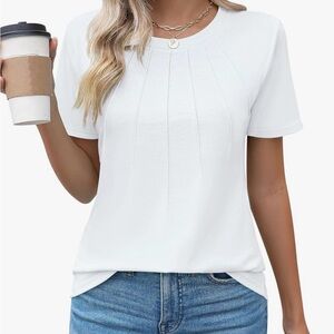 Classic White Women's Top
